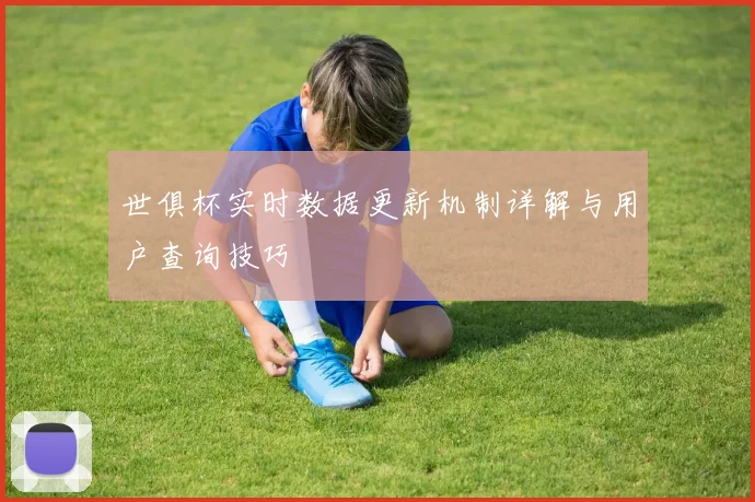 世俱杯实时数据更新机制详解与用户查询技巧